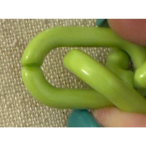 Colorful Handmade Chain Accent for Belt, Bag, or Necklace - Picture 9 of 11